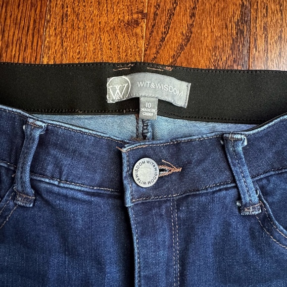 Wit & Wisdom 'Ab'Solution Brittany High Waist Itty Bitty Bootcut Jeans - Picture 4 of 7